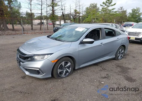 2019 Honda Civic Lx z USA, uszkodzony, nr VIN 2HGFC2F65KH586106